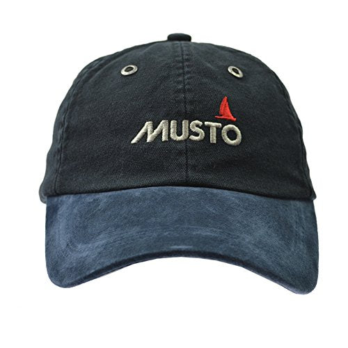 Musto Unisex Evo Original Crew Cap Baseballkappe, Schwarz, Einheitsgröße im Sale