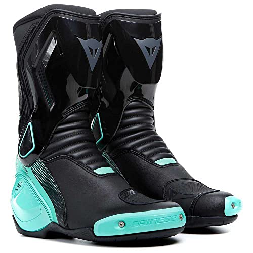 Dainese - Nexus 2 Lady Boots, Motorrad Sportstiefel, Anti Verformungs System, Damenstiefel, Schwarz/Aqua Grün, 36 im Sale