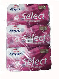 Thumbnail for Fripa Toilettenpapier 4-lagig,Select hochweiß, 48 Rollen -160 Blatt pro Rolle