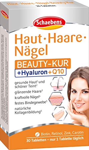 Schaebens Haut und Haare Nägel Tabletten, 1er Pack (1 x 30 Stück)