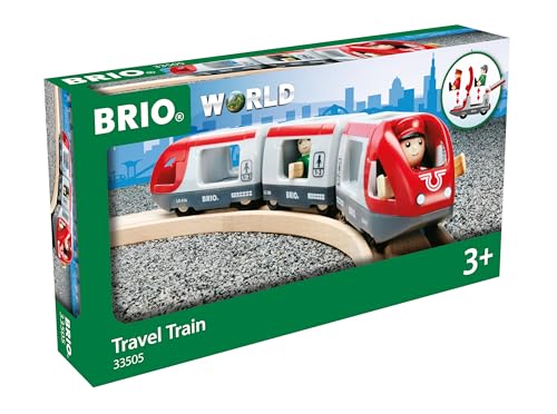 BRIO 33505 - Roter Reisezug - Spielzeuglok, Kleinkind-Spielzeug für Kinder ab 3 Jahren im Sale