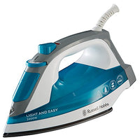 Thumbnail for Russell Hobbs 23590-56 Dampfbügeleisen Light & Easy, 2400 Watt, antihaftbeschichtete Bügelsohle, automatischer Dampf, blau/weiß im Sale