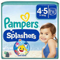 Thumbnail for Pampers Baby Windeln Größe 4-5, Splashers, Einweg Schwimmwindel für sicheren Schutz im Wasser, 11 Schwimmwindeln