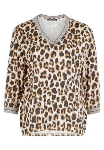 Betty Barclay Damen Blusenshirt mit Print Beige/Grau,40 im Sale