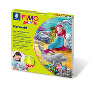 Thumbnail for Staedtler 8034 12 LY Fimo kids form&play Set Mermaid (superweiche, ofenhärtende Knete, kinderleichte Anleitung, wiederverschließbare Box, Set mit 4 Fimo Blöcken, 1 Modellierstab und 1 Spielkulisse)