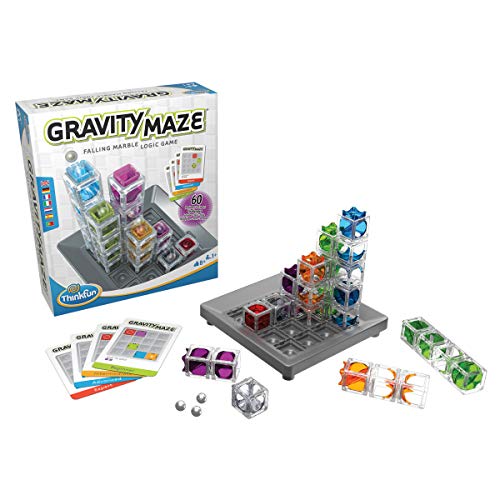 ThinkFun - 76433 - Gravity Maze - das spannende Kugellabyrinth für Mädchen und Jungen ab 8 Jahren. Gehirntraining mit einer Kugelbahn im neuen Verpackungsdesign im Sale