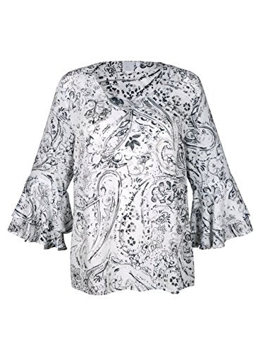 Alba Moda Damen Bluse Weiß im Sale