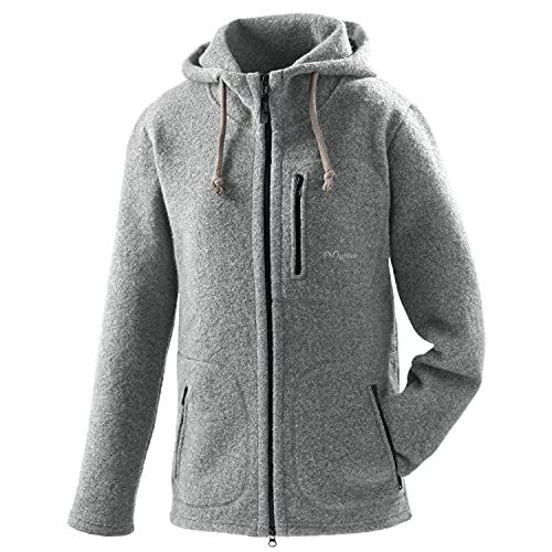 Mufflon Herren Wolljacke Mu- Bob W100 Fog hellgrau - im Sale