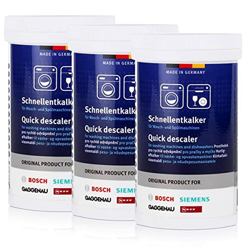 3x BSH Schnellentkalker 250g - für Wasch- und Spülmaschinen, Entkalker