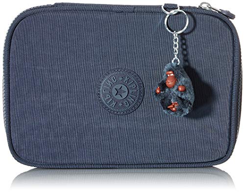 Kipling 100 PENS Großes Federetui, Beutel, Etuis, True Blue Tonal (Blau) im Sale