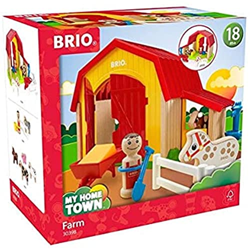 BRIO 30398 - My Home Town Bauernhof