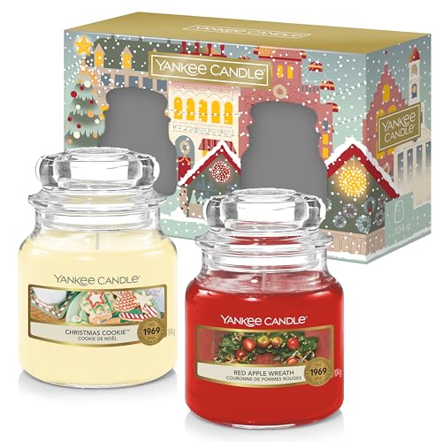 Yankee Candle Duftkerzen Geschenkset | 2 kleine Glaskerzen | bis zu 30 Stunden Brenndauer | perfekte Geschenke für Frauen, Signature im Sale