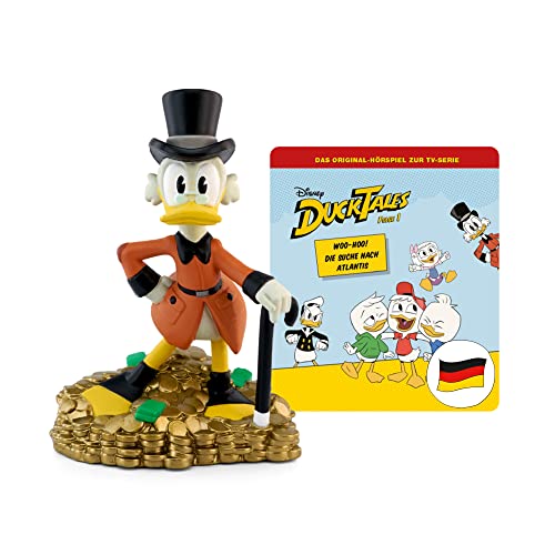 tonies Hörfiguren für Toniebox, Disney DuckTales – Woohoo! / Die Suche nach Atlantis, Hörspiel für Kinder ab 4 Jahren, Spielzeit ca. 58 Minuten im Sale