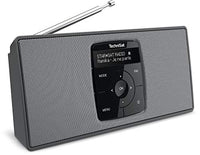 Thumbnail for TechniSat DIGITRADIO 2 - Tragbares DAB Stereo-Radio mit Akku (DAB+, UKW, Bluetooth Audiostreaming, OLED Display, Kopfhöreranschluss, Stereo 2 W RMS) schwarz/silber im Sale