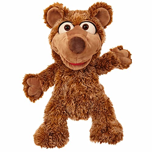 Living Puppets Handspieltier Kito Bär aus Stoff in der Größe 45cm, W648 Braun