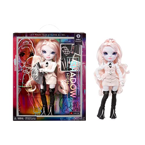 SHADOW HIGH Rainbow HIGH Rainbow HIGH Karla CHOUPETTE - Rosa Modepuppe mit modischem Outfit und mehr als 10 bunten Spielaccessoires - Ideal für Sammler und Kinder von 4-12 Jahren