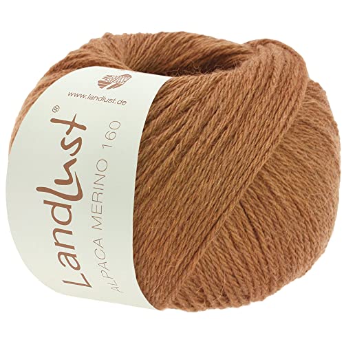 Lana Grossa - Landlust Alpaka Merino 160 0426 hellbraun 50 g