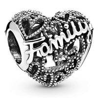 Thumbnail for PANDORA Family Herz Charm Sterling-Silber 8,6 x 10,8 x 11,5 mm (T/H/B) im Sale