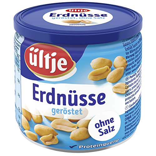 ültje Erdnüsse, geröstet, ohne Salz, 24er Pack (24 x 200 g) im Sale