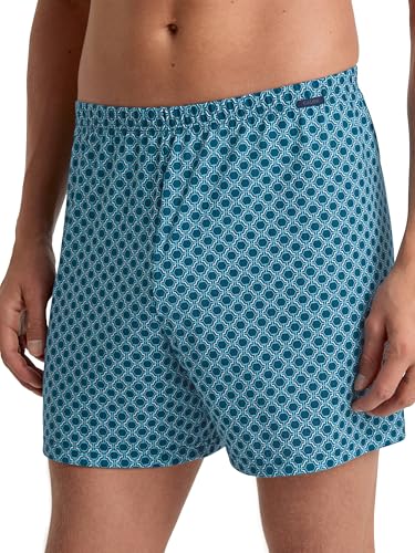 CALIDA Prints Boxershorts Herren, mit stoffüberzogenem Bund, aus 100% Baumwolle, ohne Eingriff im Sale