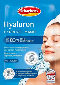 Thumbnail for Schaebens Hyaluron Hydrogel Maske - Mega Booster spendet intensive Feuchtigkeit und polster auf. Mit Hyaluronsäure, Tigergras und Panthenol für alle Hauttypen.