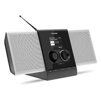 Thumbnail for TechniSat MULTYRADIO 600 CD IR - Internetradio (Kompaktanlage, WLAN Radio, DAB+, UKW, Spotify, Bluetooth, CD-Player, USB, Farbdisplay, App-Steuerung, Fernbedienung, 40 Watt Stereo) Silber/schwarz im Sale