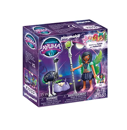 PLAYMOBIL Adventures of Ayuma 71033 Moon Fairy mit Seelentier, Inkl. Spielzeug-Fee mit beweglichen Feen-Flügeln, Fee-Spielzeug für Kinder ab 7 Jahren im Sale