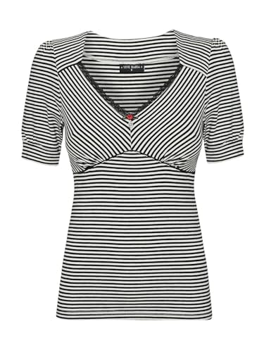 Vive Maria Classic AHOI Damen T-Shirt schwarz/weiß, im Sale