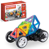 Thumbnail for Magformers Amazing Transform Wheel Magnetic Building Blocks Toy. Makes Cars and Bikes. with Special Adjustable Multi-Wheel Piece., 26.2 x 18.2 x 8 cm