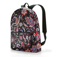 Thumbnail for reisenthel mini maxi rucksack paisley black - faltbarer kompakter Rucksack -wasserabweisend im Sale