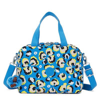 Thumbnail for Kipling MIYO Beutel/Koffer, 25x13.5x20, Leopard Floral (BLAU) im Sale