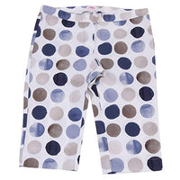 Thumbnail for Il Gufo 5520AB Bermuda Bimba Girl White/Blue/Grey pois Shorts Kid [12 Years]