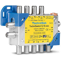 Thumbnail for TechniSat TECHNISWITCH 5/8 MINI, Multischalter / Satverteiler für bis zu 8 Teilnehmer, 100m Entfernung überbrückbar, inkl. DOCSIS-Signal-Übertragung im Sale