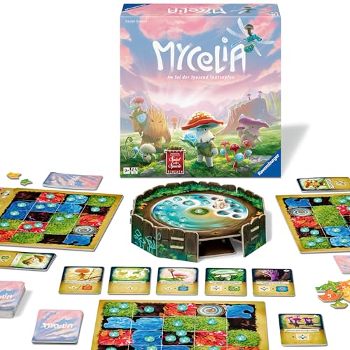 Ravensburger 27489 - Mycelia - Deckbuilding Spiel für Familien, Brettspiel für Erwachsene und Kinder ab 9 Jahren - einfaches Strategiespiel für 2-4 Spieler im Sale