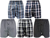 Thumbnail for Götzburg Herren Boxershort multicolor kariert 5er Pack 9