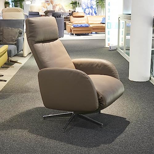 Erpo Sessel Relax RE700.15 Leder Lava Sitzhärte Mittel