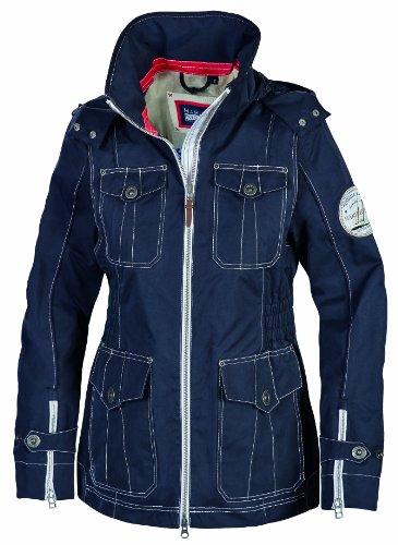 Marinepool Erwachsene Outdoor-Jacket Vest Women Navaya, Navy, im Sale