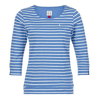 Thumbnail for Musto Damen W Marina Stripe Ls SS T-Shirt, 002 White/Navy, 36 im Sale