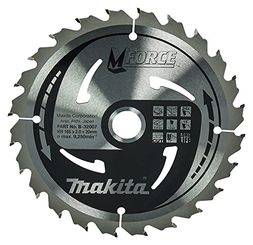 Makita B-32007 Mak-Force Kreissägeblatt, 165 mm für Hand und Tischkreissägen im Sale