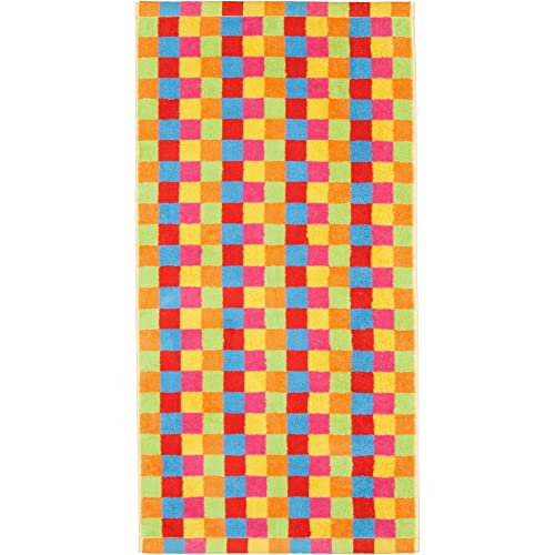 Cawö Home Handtücher Life Style Karo 7017 Multicolor - 25 Handtuch 50x100 cm im Sale