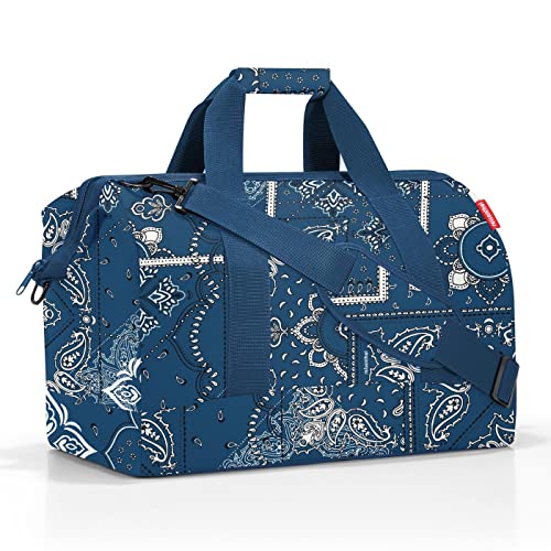 reisenthel Allrounder Bandana Blue Vielfältige Doktortasche zum Reisen, für die Arbeit oder Freizeit Mit funktional-stylischem Design im Sale