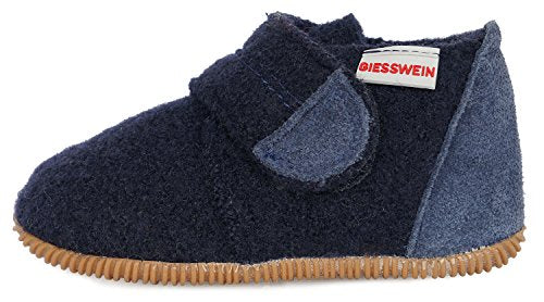 Giesswein Unisex Kinder Oberstaufen Ungefüttert Hausschuhe, Ocean 58820 EU im Sale