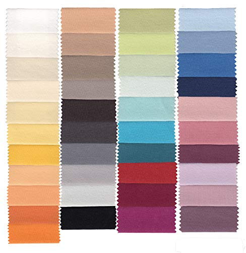 ESTELLA Spannbetttuch Zwirnjersey | Flieder | 100x200 cm | passend für Matratzen 90-120 cm (Breite) x 200-220 cm (Länge) | trocknerfest und bügelfrei | 100% Baumwolle | 97% Baumwolle 3% Elastan