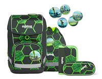 Thumbnail for ergobag cubo Set - ergonomischer Schulrucksack, Set 5-teilig, Volltreffbär - Schwarz im Sale