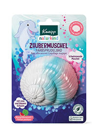 Thumbnail for Kneipp naturkind Farbsprudelbad Zaubermuschel - Badezusatz mit wertvollem Traubenkern- & Avocadoöl - Schwimmende Muschel mit Duft nach Wassermelone für magischen Spaß in der Badewanne - 1St. im Sale