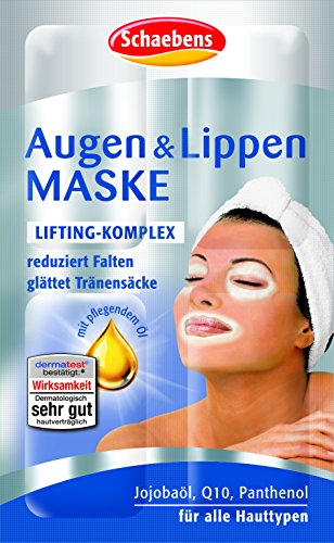 Schaebens Augen und Lippen Maske, 15er Pack (15 x 6ml)