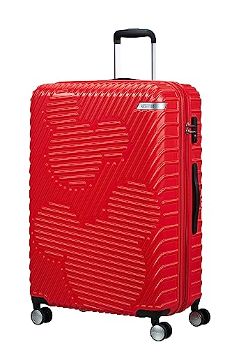 American Tourister Mickey Clouds, Spinner L, Erweiterbar Koffer, 76 cm, 94/104 L, Rot (Mickey Classic Red) im Sale