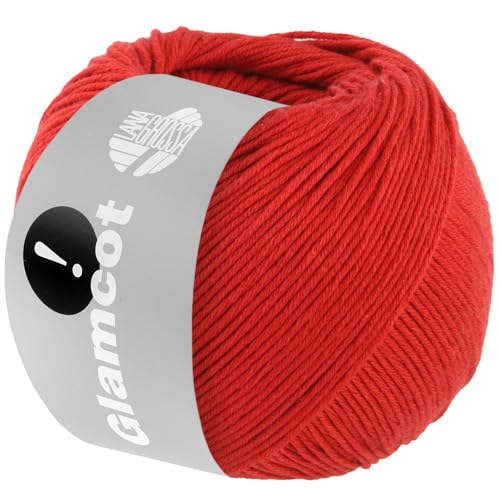 Lana Grossa Glamcot 05 - Rot im Sale