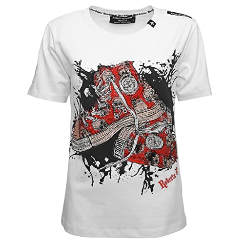 Roberto Geissini Women T-Shirt Shoes-White im Sale