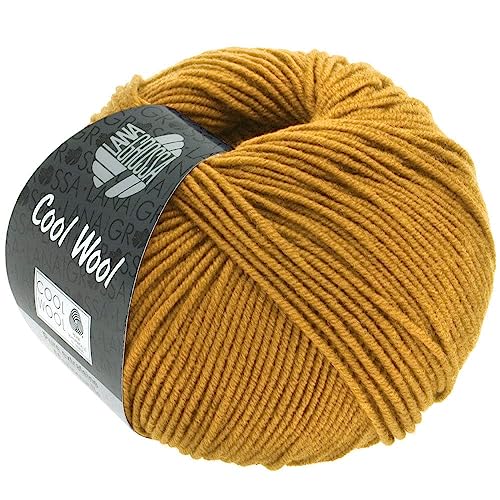 Lana Grossa Cool Wool 2000 2035 Honiggelb 50g im Sale